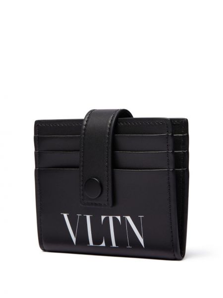 Geldbörse mit print Valentino Garavani schwarz