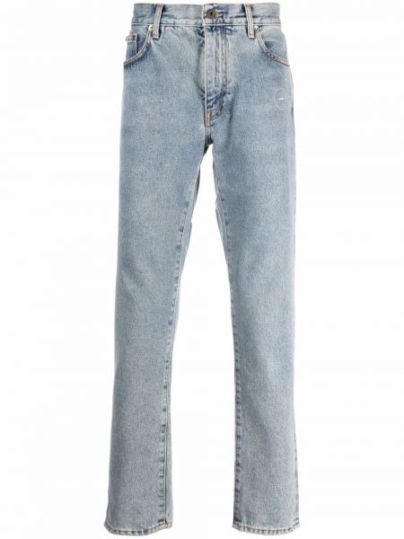 Прямые джинсы с принтом Off-white