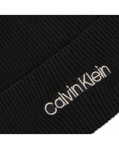 Шапка Calvin Klein, чорна