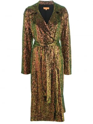 Вечерна рокля с пайети Stine Goya зелено