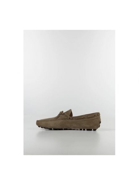 Loafers skinny fit Doucal's beżowe