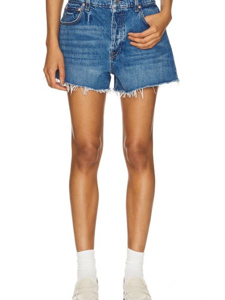 Shorts taille basse Grlfrnd bleu