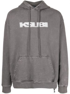 Sudadera con capucha Ksubi gris