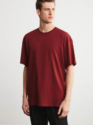 Oversized košile Grimelange červená