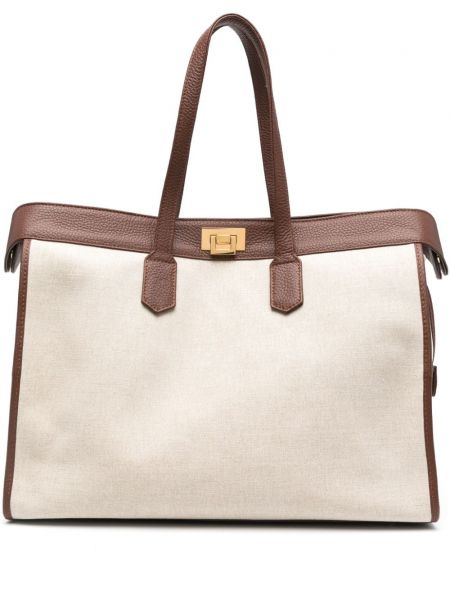 Leder shopper handtasche Eleventy