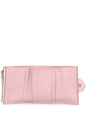 Usnjena denarnica Jacquemus roza