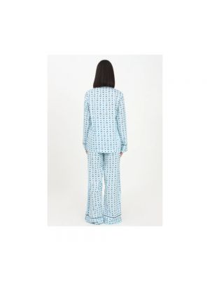 Piżama Chiara Ferragni Collection niebieska