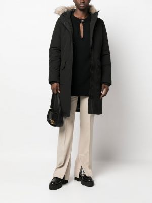 Kabát na zip Lauren Ralph Lauren černý