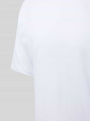 Koszulka w jednolitym kolorze Hom biała
