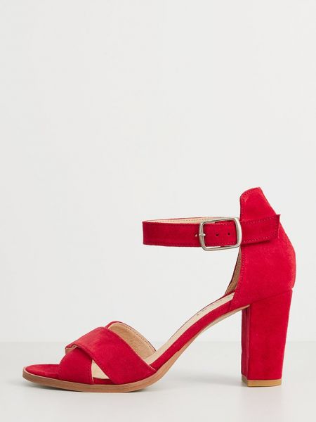 Czerwone sandały Pavement