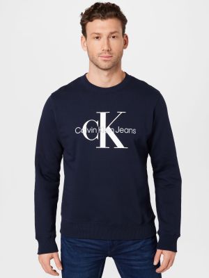 Džemperis Calvin Klein Jeans zils