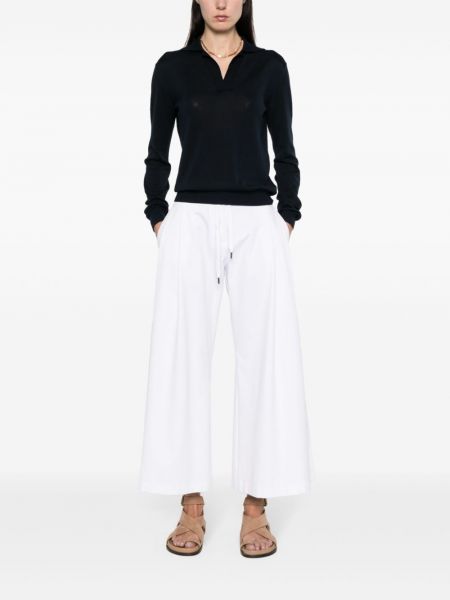 Pantalon plissé Brunello Cucinelli blanc