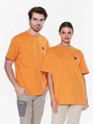 Marškinėliai Jack Wolfskin oranžinė