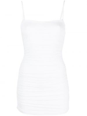Коктейлна рокля без ръкави Wardrobe.nyc бяло