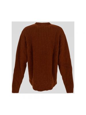 Jersey de tela jersey de cuello redondo Represent marrón