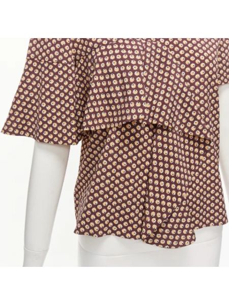 Jedwabny top Marni Pre-owned