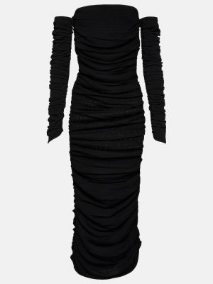 Длинное платье из джерси Altuzarra черное
