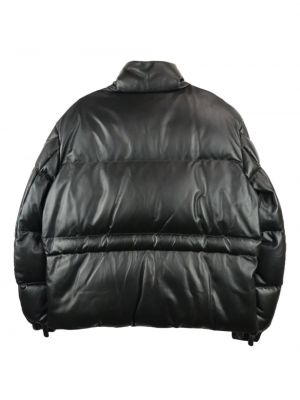 Péřová bunda Moncler černá