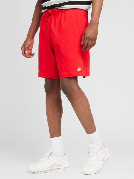 Teplákové nohavice Nike Sportswear červená