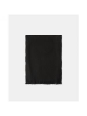 Bufanda de lana Calvin Klein negro