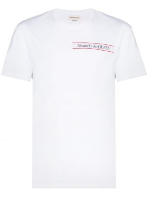 Camiseta manga corta Alexander Mcqueen blanco