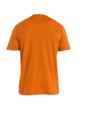 Camicia in maglia Icebreaker arancione