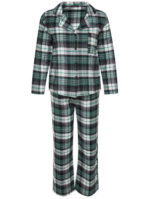 Flaneļa rūtainas pidžama Trendyol