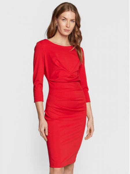 Koktejlové šaty Rinascimento červené