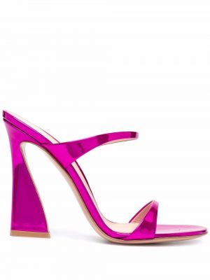 Mules Gianvito Rossi rosa