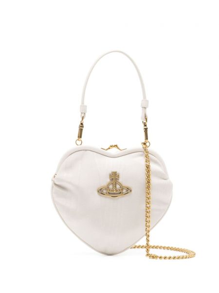 Τσάντα shopper με μοτίβο καρδιά Vivienne Westwood