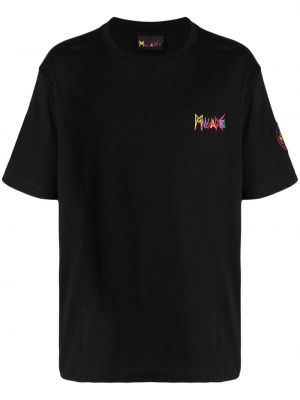 Bombažna majica Mauna Kea črna