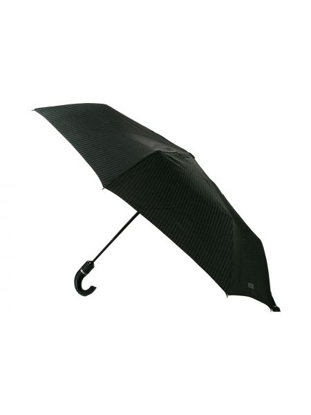 Pruhovaný deštník Moschino černý