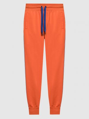 Спортивные штаны Dolce&gabbana оранжевые