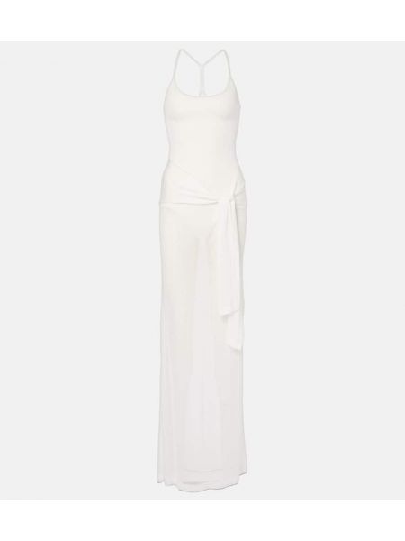 Ren maxi kjole Jacquemus hvit