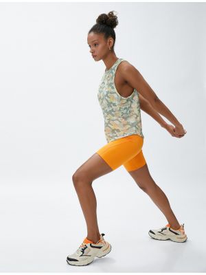 Tricou sport plasă cu model camuflaj Koton