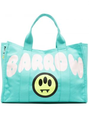 Nákupná taška s potlačou Barrow modrá