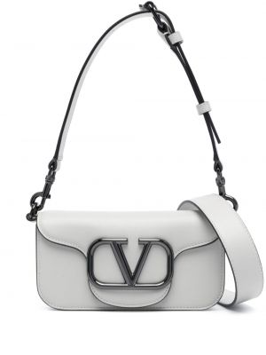 Чанта за ръка Valentino Garavani сиво