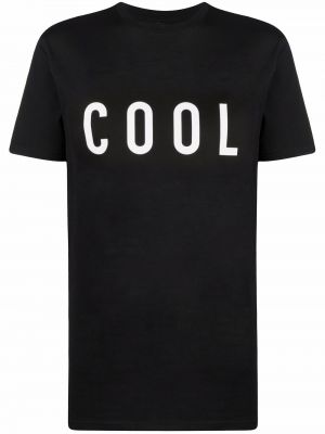 T-shirt mit print Dsquared2 schwarz