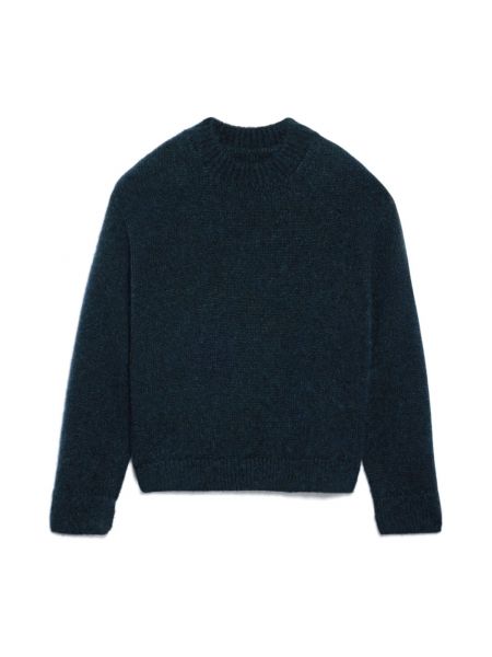 Dzianinowy sweter Jacquemus niebieski