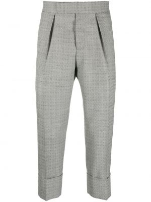 Pantaloni con stampa Sapio grigio