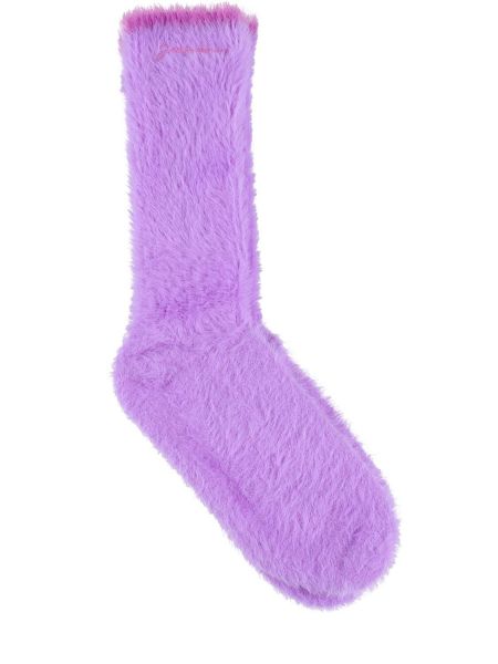 Ponožky Jacquemus fialová