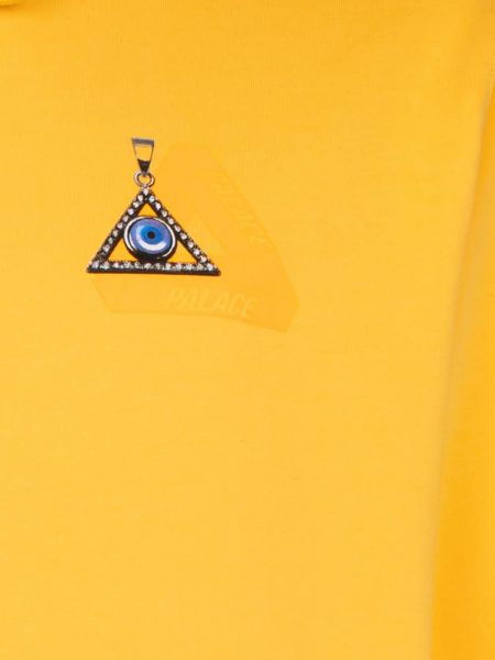 Bluza z kapturem Palace żółta
