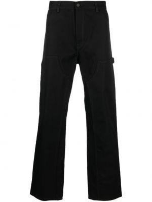 Pantaloni din bumbac Filippa K negru