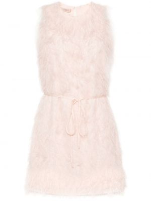 Κοκτέιλ φόρεμα Twinset ροζ