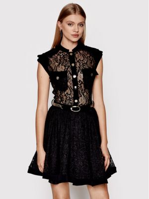 Коктейлна рокля Babylon черно