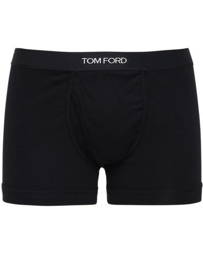 Bragas de algodón Tom Ford negro