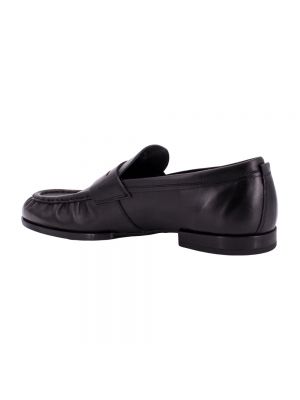Loafers de cuero Tod's negro