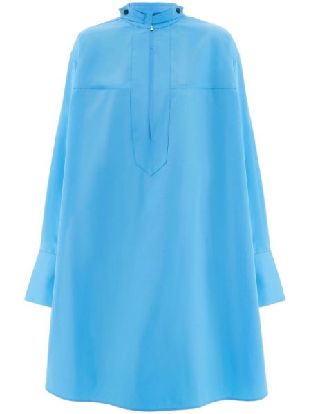 Dlouhé šaty Ferragamo modré