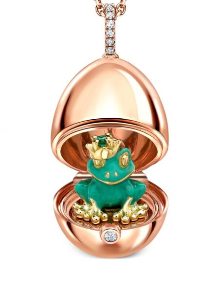 Naszyjnik z różowego złota Fabergé