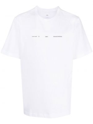 Памучна тениска с принт Oamc бяло